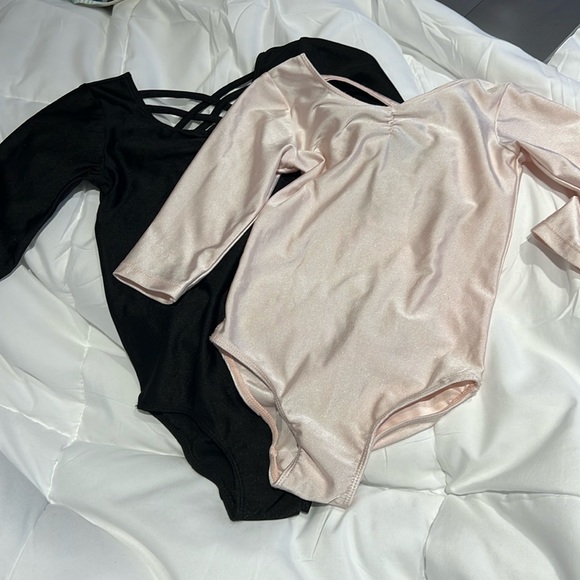 H&M Matching Sets Hm Toddler Girl Dance Leotard Bundle Pink And